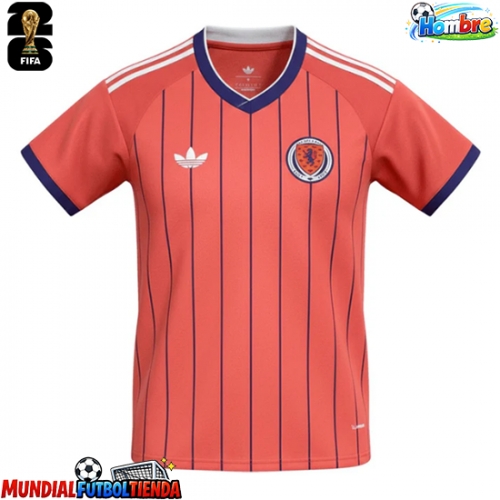 Camiseta Escocia Segunda Equipación Replica Mundial 2026 mangas cortas